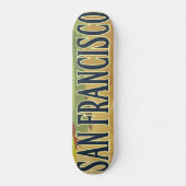 San Francisco Golden Gate Bridge Skateboard (Voorkant)
