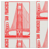 San Francisco-Golden Gate Bridge Stof (Close Up)