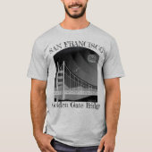 San Francisco Golden Gate Bridge T-shirt (Voorkant)