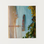 San Francisco Golden Gate Bridge Tapestry Wandkleed (Voorkant)