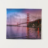 San Francisco Golden Gate Bridge Tapestry Wandkleed (Voorkant (horizontaal))