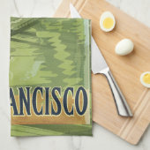 San Francisco Golden Gate Bridge Theedoek (Quarter Fold)