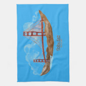 San Francisco Golden Gate Bridge Theedoek (Verticaal)