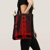 San Francisco-Golden Gate Bridge Tote Bag (Dichtbij)