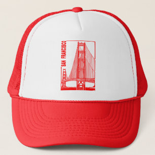 San Francisco-Golden Gate Bridge Trucker Pet