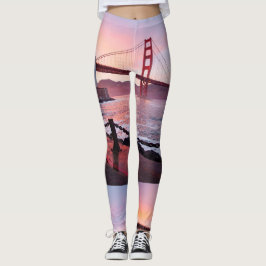 San Francisco Golden Gate Bridge Yoga Pants Leggings
