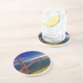 San Francisco Golden Gate Bridge Zandsteen Onderzetter (Zijkant)