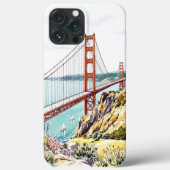 San Francisco Golden Gate BridgeiPhone / iPad hoes (Achterkant)
