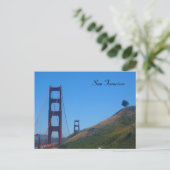 san francisco golden gate briefkaart (Staand voorkant)