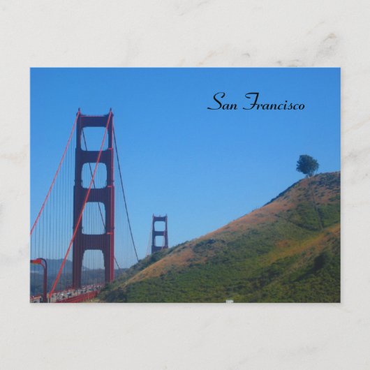 san francisco golden gate briefkaart (Voorkant)