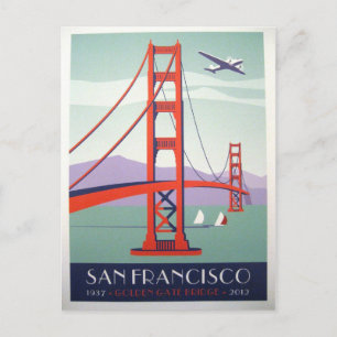 San Francisco Golden Gate Briefkaart