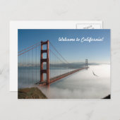 San Francisco Golden Gate Briefkaart (Voorkant / Achterkant)