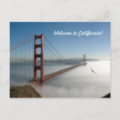 San Francisco Golden Gate Briefkaart (Voorkant)