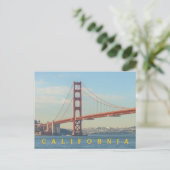San Francisco Golden Gate Briefkaart (Staand voorkant)