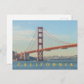 San Francisco Golden Gate Briefkaart (Voorkant / Achterkant)