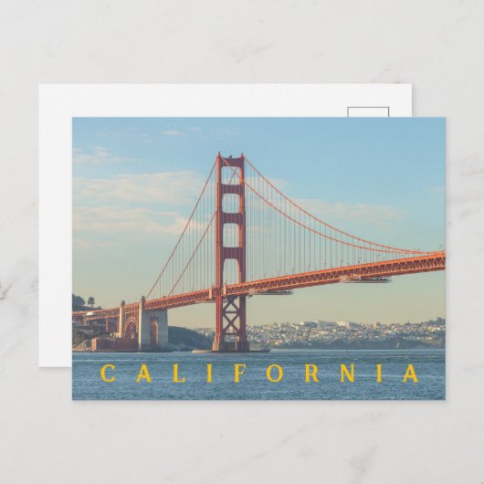 San Francisco Golden Gate Briefkaart (Voorkant / Achterkant)