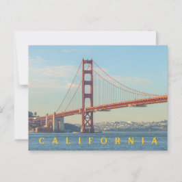 San Francisco Golden Gate Briefkaart