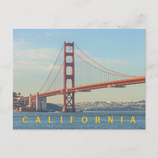 San Francisco Golden Gate Briefkaart (Voorkant)