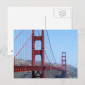 San Francisco Golden Gate Briefkaart (Voorkant / Achterkant)