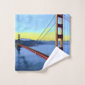 San Francisco - GOLDEN GATE - Brug Bad Handdoek (Wasdoekje)