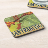 San Francisco Golden Gate-brug Bier Onderzetter (Linkerzijde)