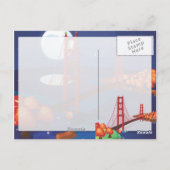San Francisco Golden Gate-brug Briefkaart (Achterkant)