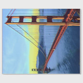 San Francisco - GOLDEN GATE - Brug Cadeaupapier (Vlak)