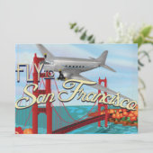 San Francisco Golden Gate-brug Kaart (Staand voorkant)