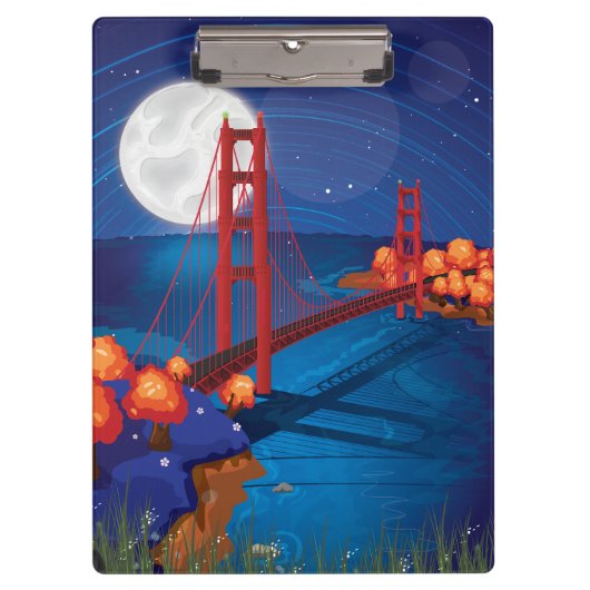 San Francisco Golden Gate-brug Klembord (Voorkant)