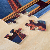 San Francisco - GOLDEN GATE - Brug Legpuzzel (Zijkant)