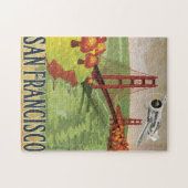 San Francisco Golden Gate-brug Legpuzzel (Horizontaal)