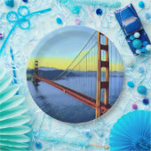 San Francisco - GOLDEN GATE - Brug Papieren Bordje (Feest)