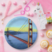 San Francisco - GOLDEN GATE - Brug Papieren Bordje (Feest)