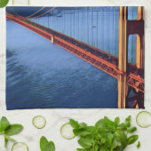 San Francisco - GOLDEN GATE - Brug Theedoek (Gevouwen)