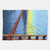 San Francisco - GOLDEN GATE - Brug Theedoek (Horizontaal)