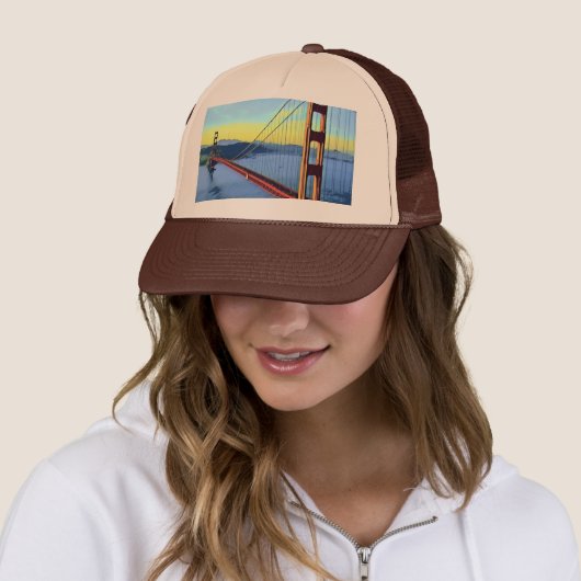 San Francisco - GOLDEN GATE - Brug Trucker Pet (In situ)