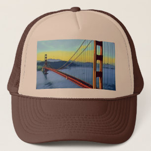 San Francisco - GOLDEN GATE - Brug Trucker Pet