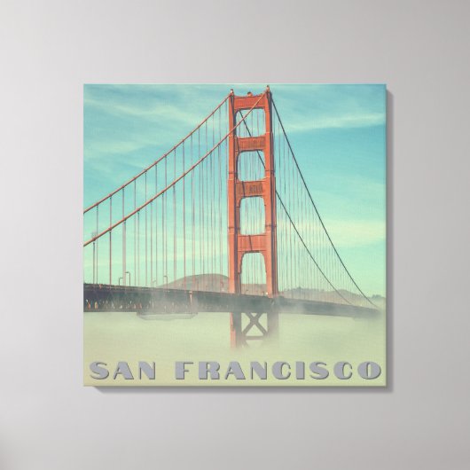 San Francisco Golden Gate Canvas Afdruk (Voorkant)