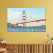 San Francisco Golden Gate Canvas Afdruk (Insitu (Woonkamer))