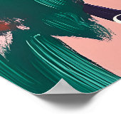 San Francisco Golden Gate en de straten van Fauvis Poster (Hoek)