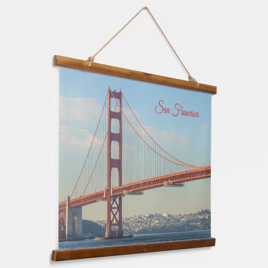 San Francisco Golden Gate Hangend Wandkleed (Gebogen)