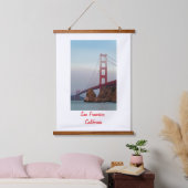 San Francisco Golden Gate Hangend Wandkleed (Slaapkamer)