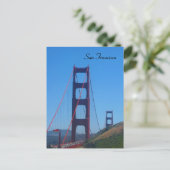 san francisco - golden gate horizon briefkaart (Staand voorkant)