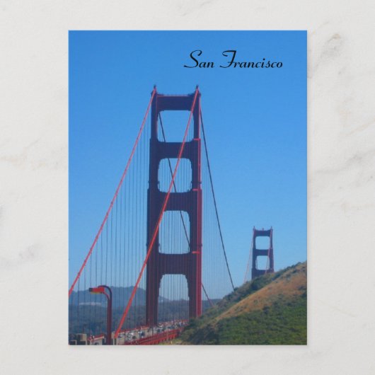 san francisco - golden gate horizon briefkaart (Voorkant)