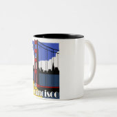 San Francisco Golden gate mok koffie (Voorkant rechts)
