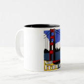 San Francisco Golden gate mok koffie (Voorkant links)