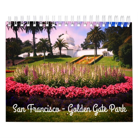 San Francisco Golden Gate Park Agenda Kalender (Hoes)