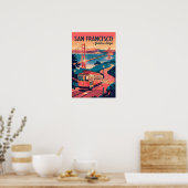 San Francisco Golden Gate Poster (Keuken)