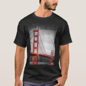 San Francisco, Golden Gate Stad, T-shirt (Voorkant)
