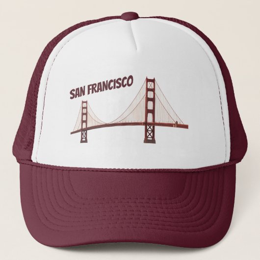 San Francisco Golden Gate. Trucker Pet (Voorkant)
